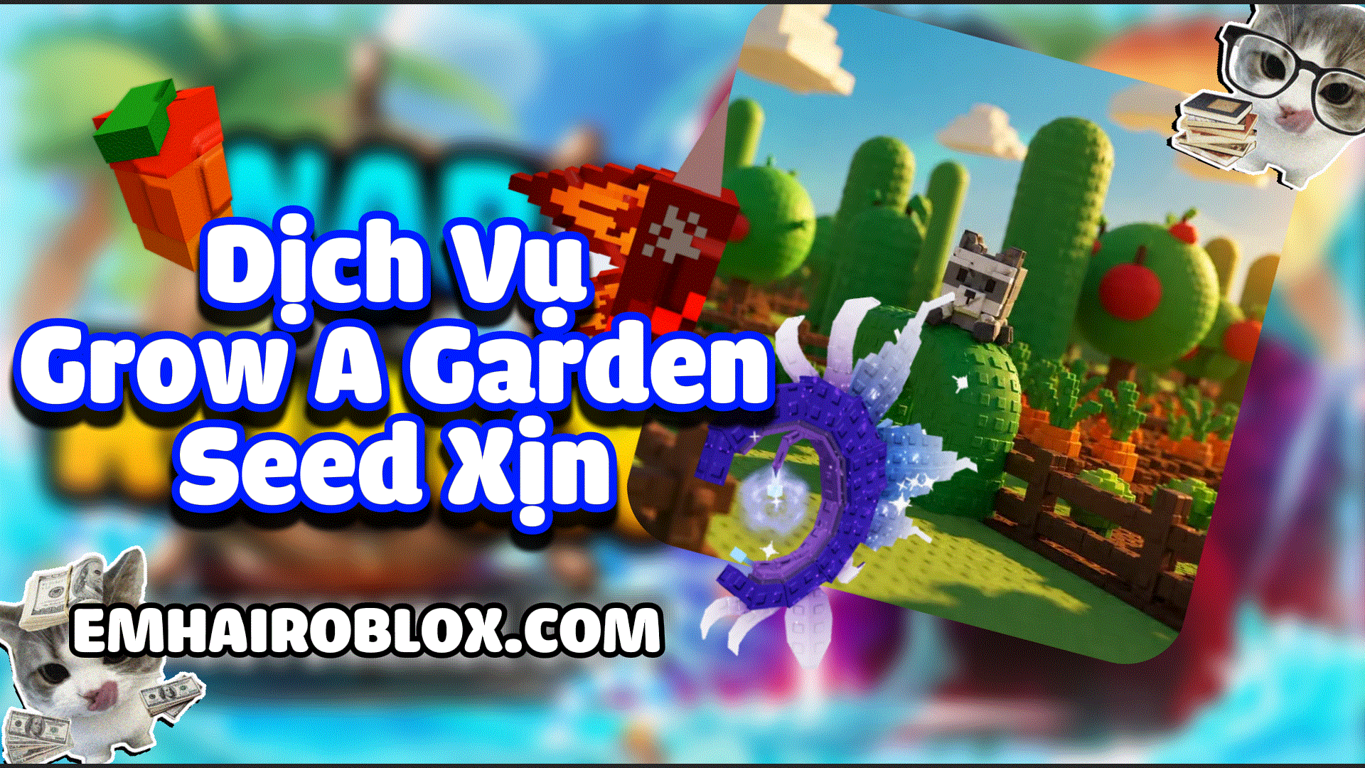 DỊCH VỤ SEED XỊN GROW A GARDEN 2